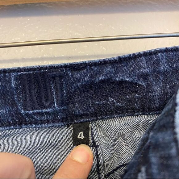 Kut From The Kloth skinny low mid rise dark wash jeans-4 - Picture 7 of 11